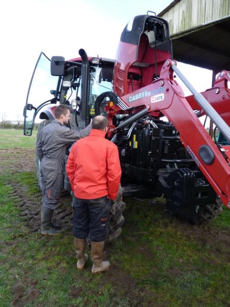Prise en main Case IH Maxxum CVX