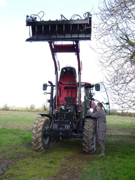 Prise en main Case IH Maxxum CVX