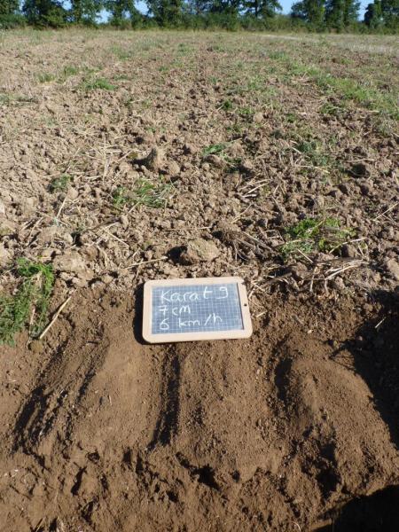 Lemken Karat 9, Profondeur 7 cm