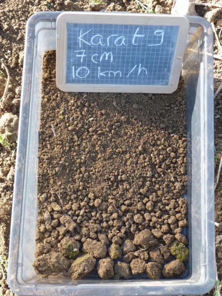 Emiettement Lemken Karat 9 - 10 km/h