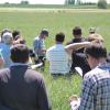 Visite parcelles colza Benoit Bon SC2