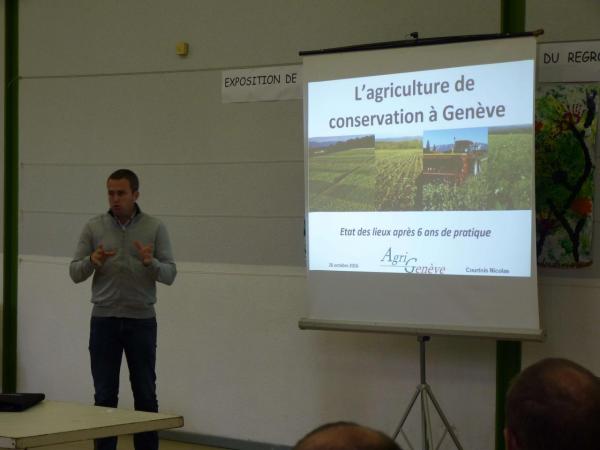 Travaux AgriGenève - Nicolas Courtois