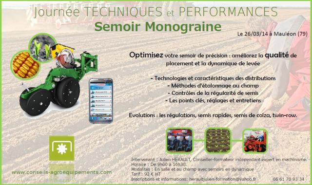Journee technique semoir monograine