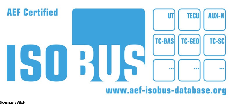 Label de certification aef isobus